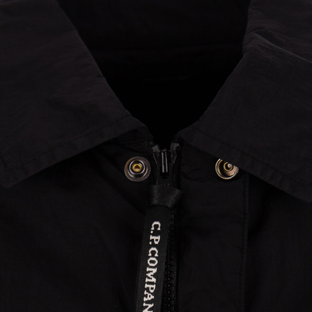 [25% 쿠폰] C.P. 컴퍼니 크롬-R 오버셔츠 블랙 - 23SS([25% 쿠폰] C.P. Company Chrome-R Overshirt Black - 23SS) - 4