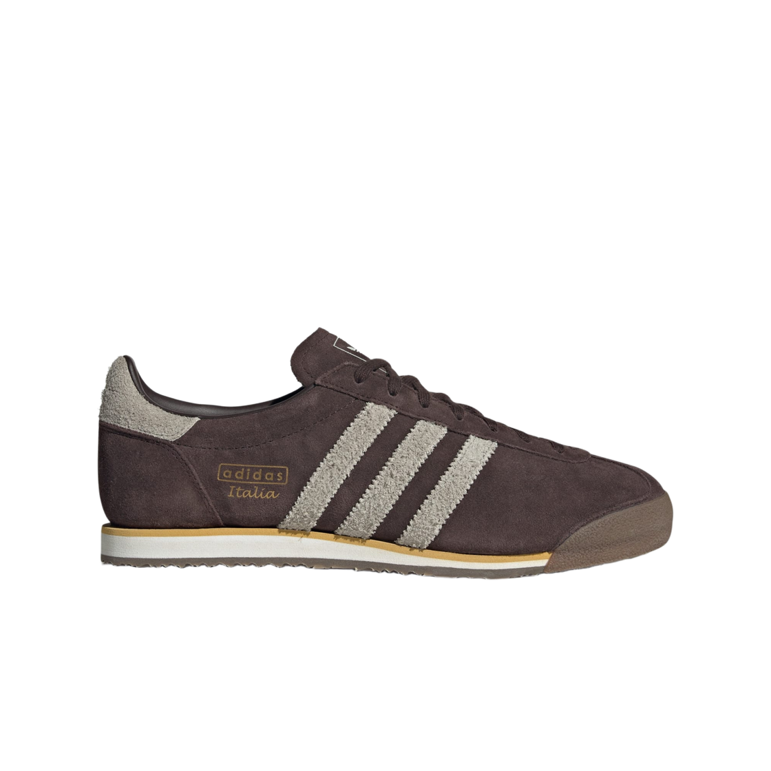 KJ4887 Adidas Italia 70s Aurora Coffee Silver Pebble