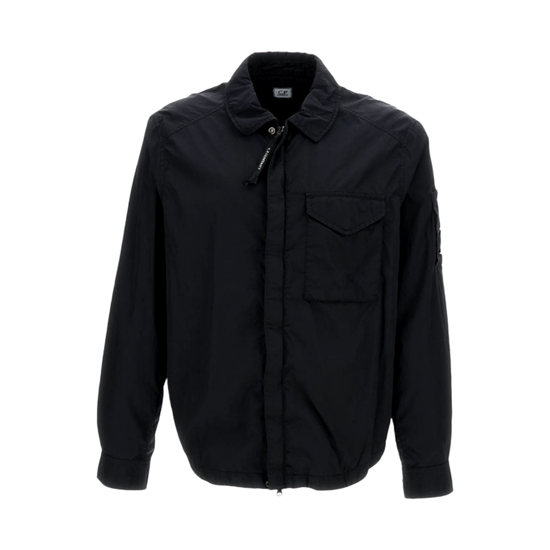 RSCMOS710A 005904G 999 [25% 쿠폰] C.P. Company Zipped Lens Overshirt Black - 26SS