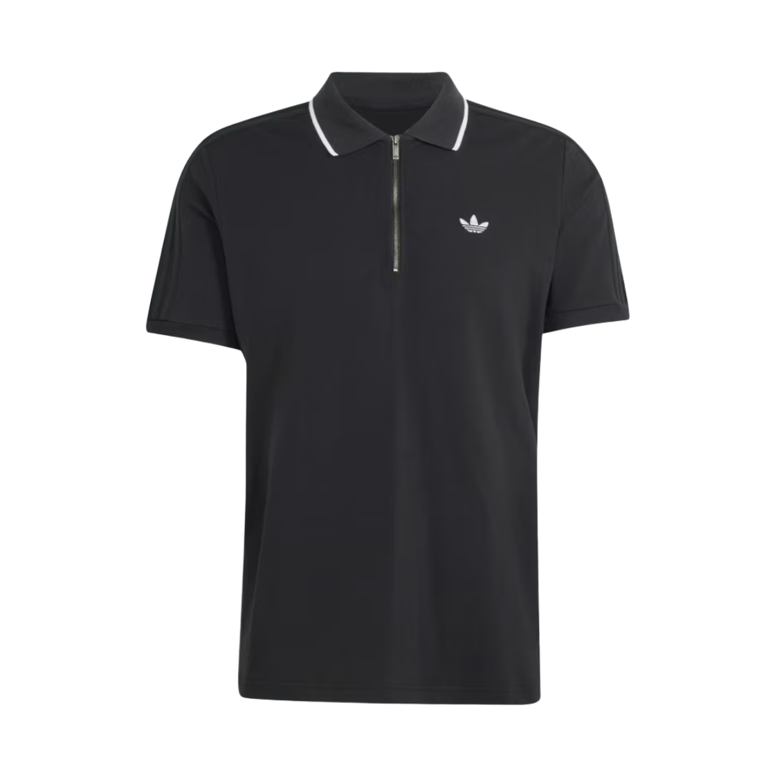 KE4172 Adidas Originals 3-Stripes Polo Shirt Black - KR Sizing