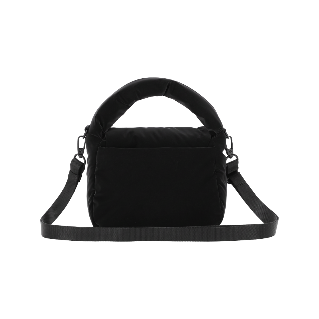 NN2PS73J The North Face White Label Bubbly Tote Bag Mini Matt Black - 26FW