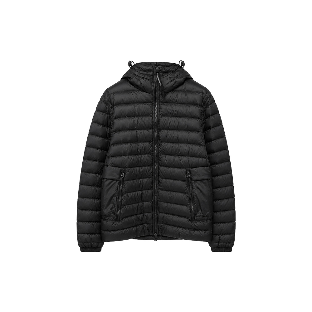 [25% 쿠폰] C.P. 컴퍼니 D.D. 쉘 후드 고글 다운 자켓 블랙 - 26FW([25% 쿠폰] C.P. Company D.D. Shell Hooded Goggle Down Jacket Black - 26FW) - 2