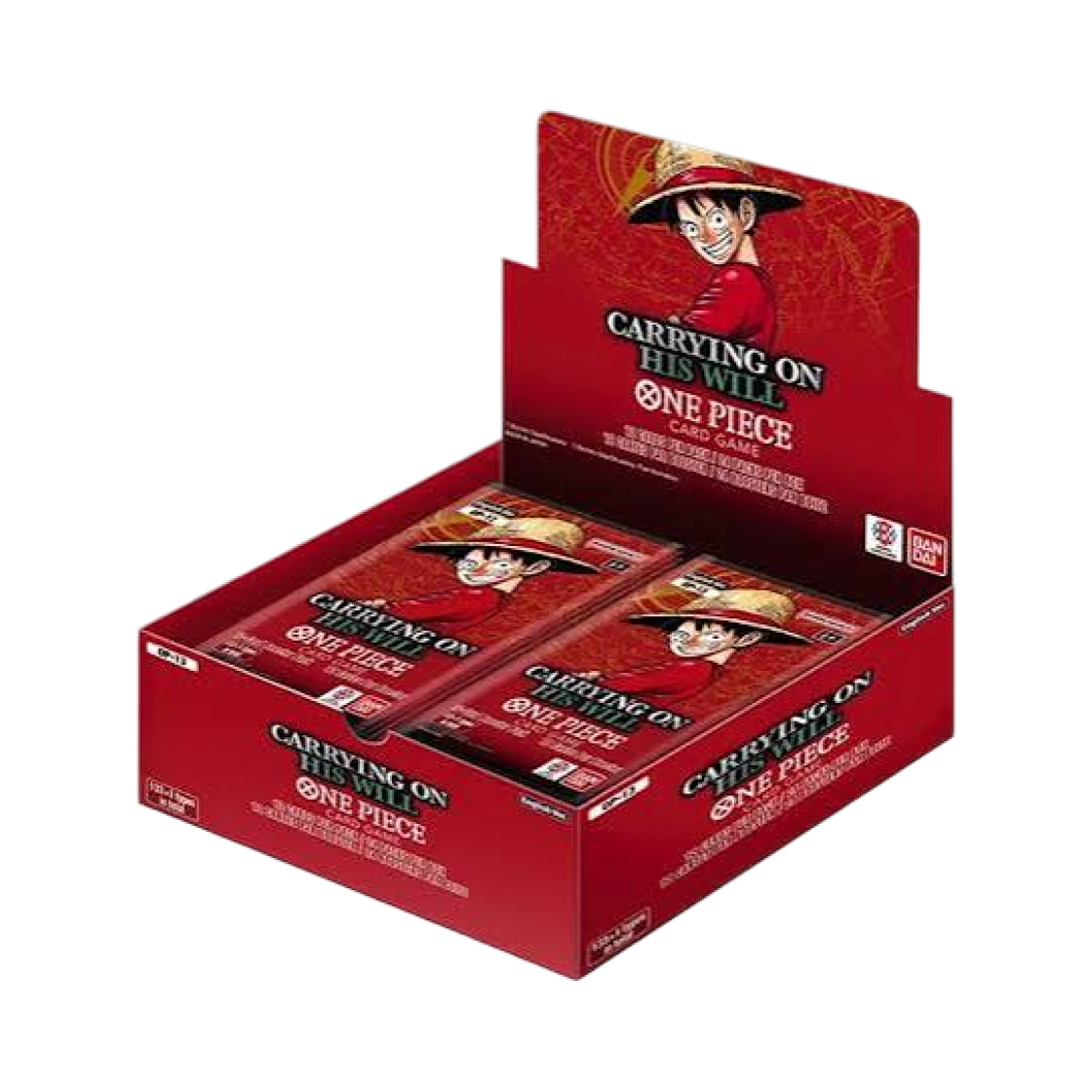 원피스 TCG 부스터 팩 계승되는 의지 박스 (24팩/영문판)(One Piece TCG Booster Pack Carrying on His Will (Pack of 24/English Ver.)) - 1