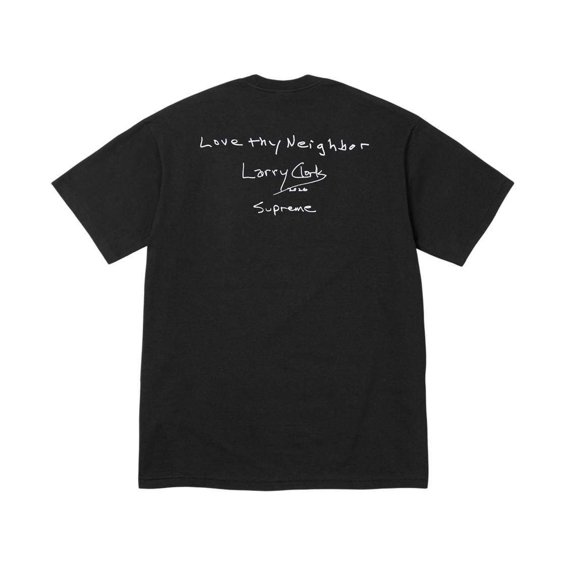 슈프림 x 래리 클락 네이버 티셔츠 블랙 - 26FW(Supreme x Larry Clark Neighbor T-Shirt Black - 26FW) - 2