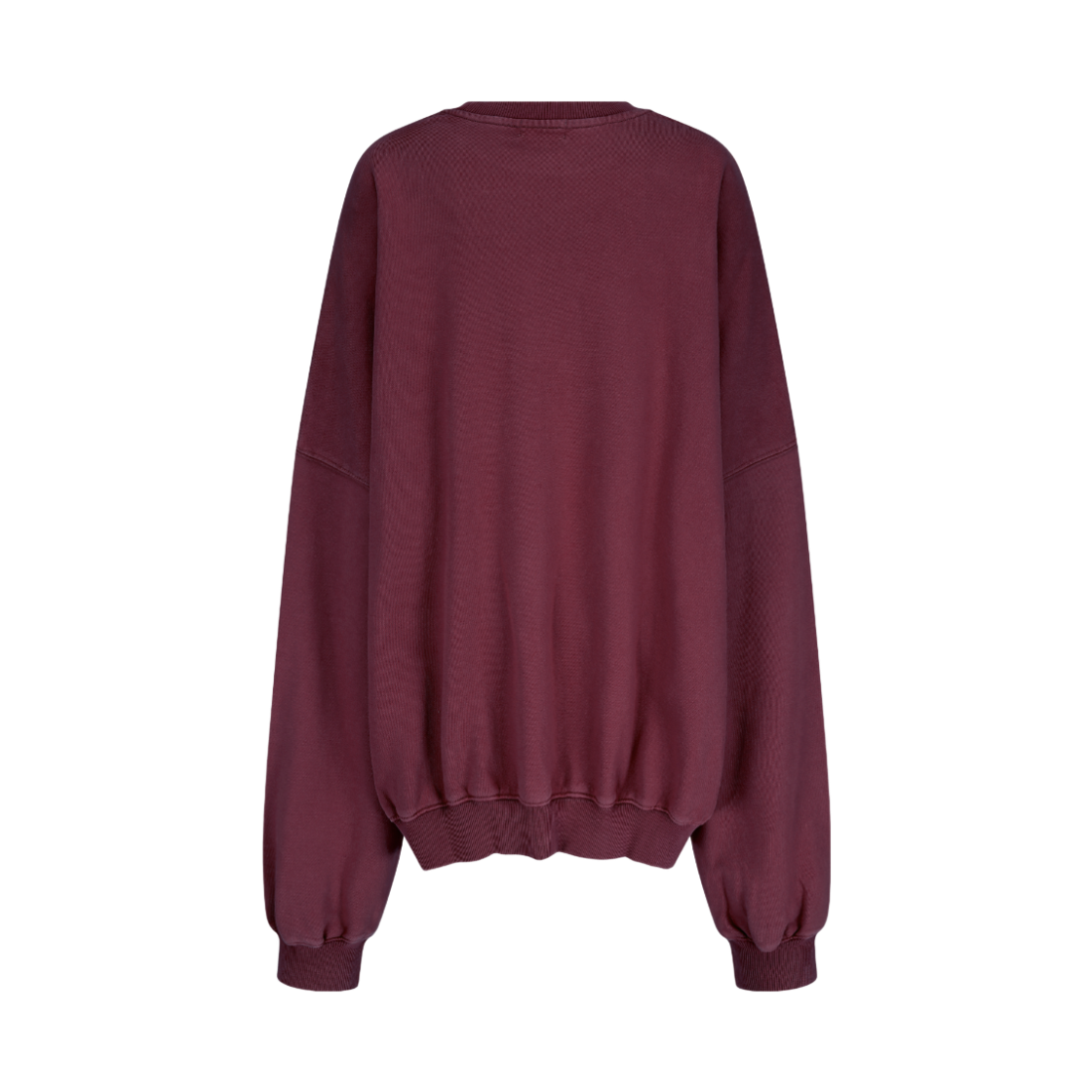 랑거 아웃캐스트 워시드 레터링 스웨트셔츠 와인(Langer Outcast Washed Lettering Sweatshirt Wine) - 2