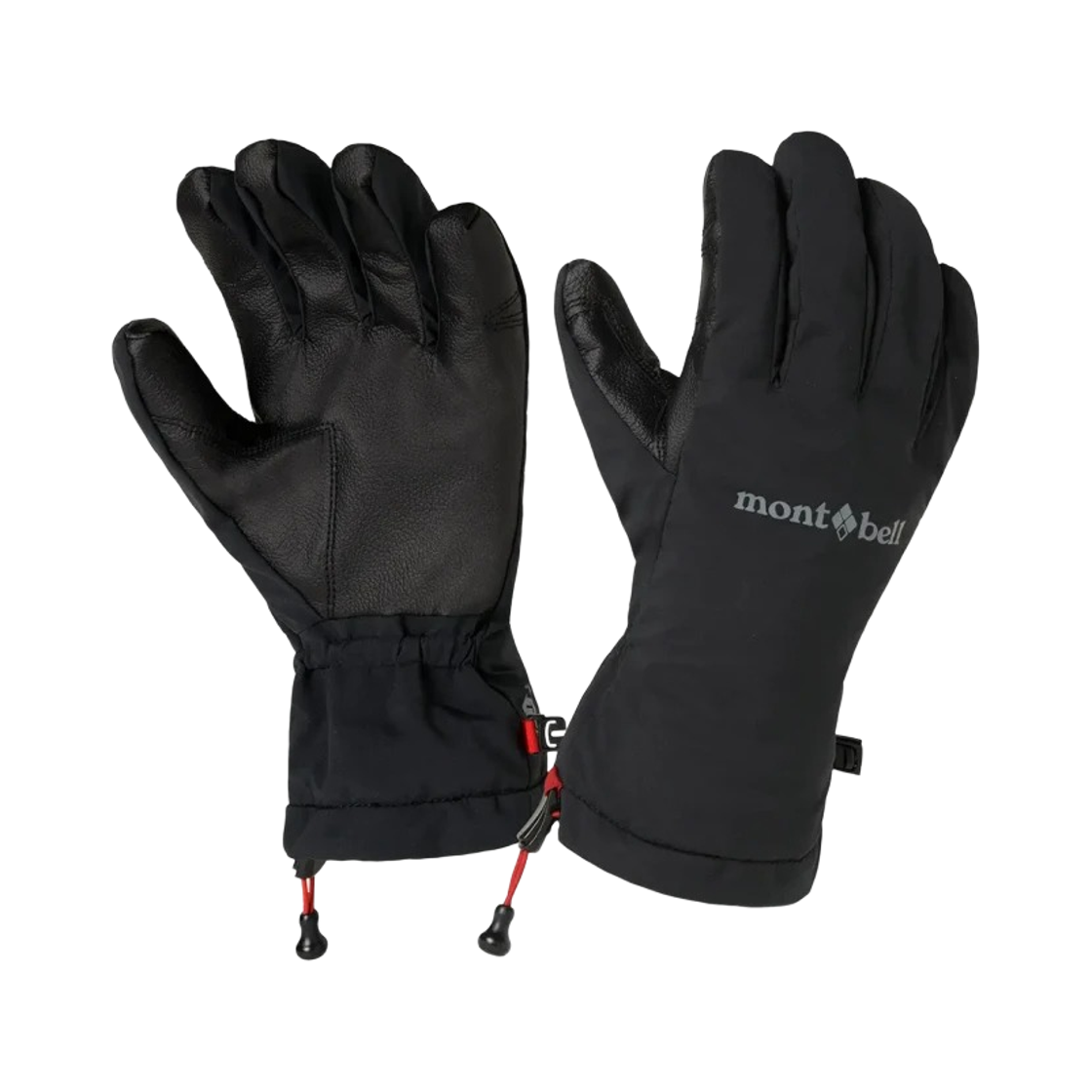 1118851 (W) Montbell Powder Light Gloves Black