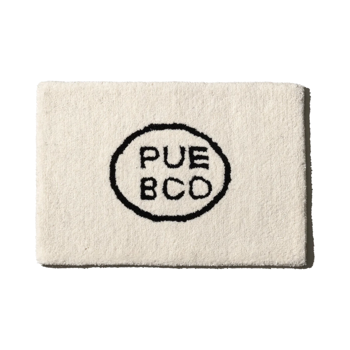 푸에브코 터프티드 매트 푸에브코 로고 멀티 - 26FW(Puebco Tufted Mat Puebco Logo Multi - 26FW)