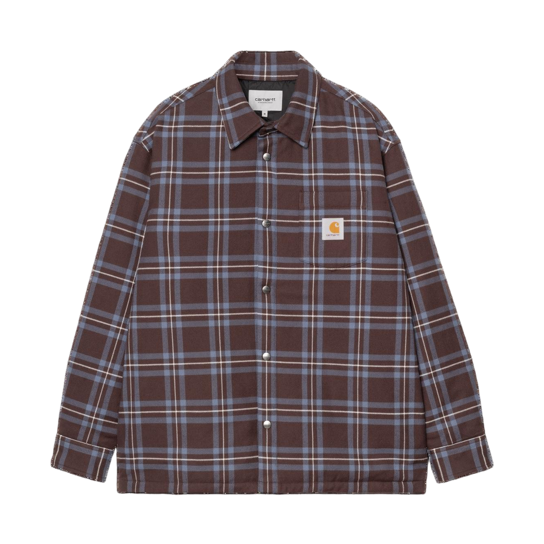 I037142-3UD-XX Carhartt WIP Baird Shirt Jacket Baird Check Palisander