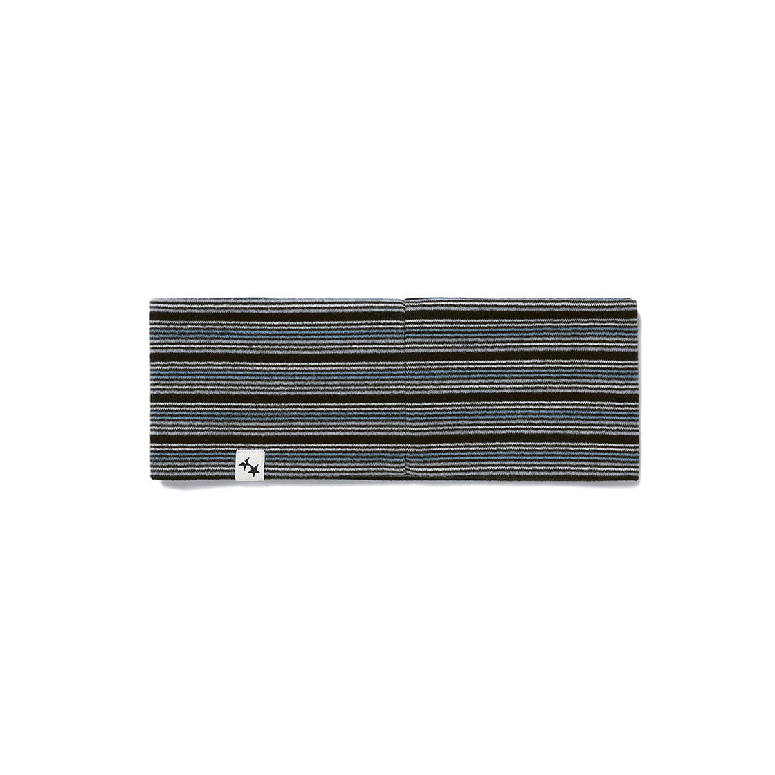 카비시 멀티 스트라이프 버튼 헤어 밴드 그레이(CAVISH Multi Striped Button Hair Band Grey) - 2