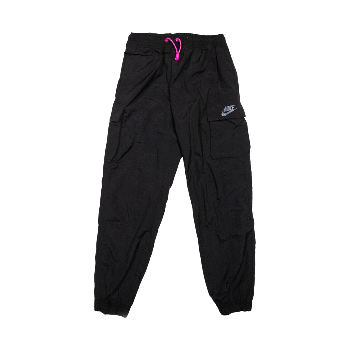 CV9047-010 (W) Nike NSW Icon Clash Woven Pants Black Fire Pink - Asia