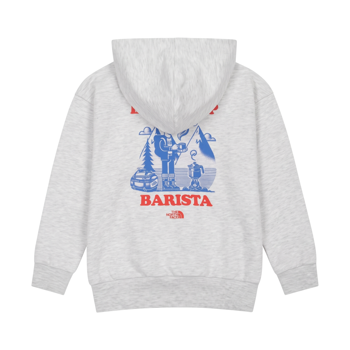 NM5PS53S (Kids) The North Face Trailmate Hoodie Heather Gray - 26FW