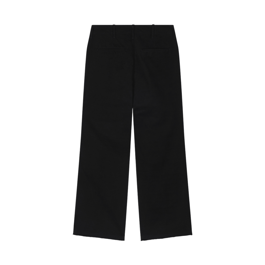 에이지오브파라마운트 로우 엣지 팬츠 블랙(AGEOFPARAMOUNT Raw Edge Pants Black) - 2