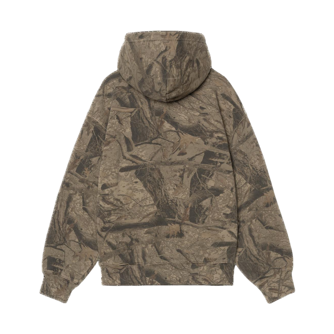 칼하트 WIP 후드 페더 트리 스웨트 카모 페더 트리 카키 순지트(Carhartt WIP Hooded Feather Tree Sweat Camo Feather Tree Khaki Shungite) - 2