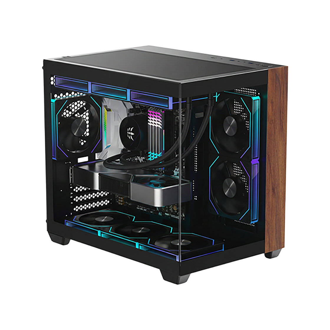 제이티 우디즘 06 고사양 게이밍 조립 PC (245KF / B860M(WiFi) / DDR5 32G / 1TB / RTX 5060 Ti / Windows 11)(JT WOODISM 06 High-End Gaming Desktop PC (245KF / B860M(WiFi) / DDR5 32G / 1TB / RTX 5060 Ti / Windows 11))