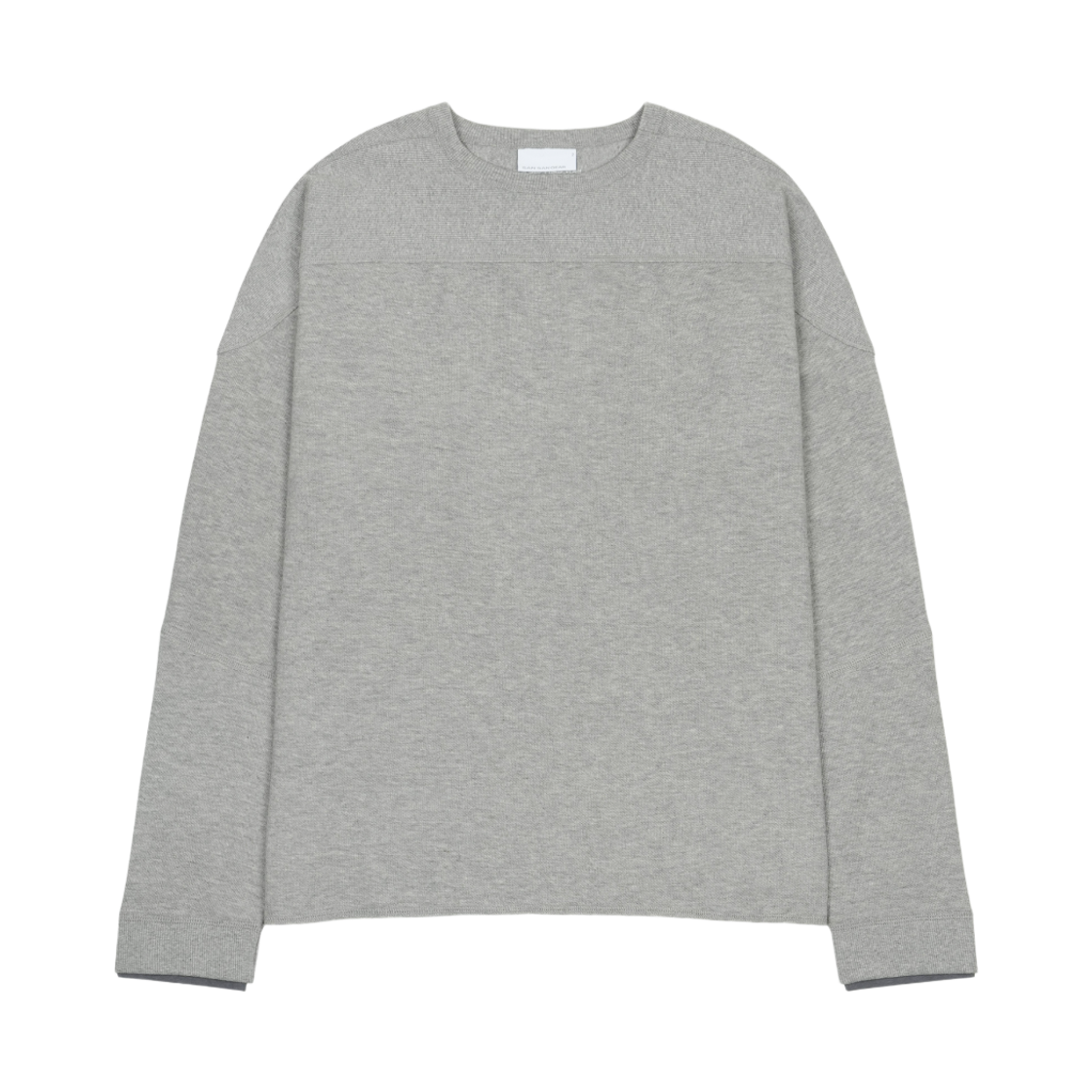 산산기어 롤러블 크루넥 멜란지 그레이(Sansan Gear Rollable Crew Neck Melange Grey)