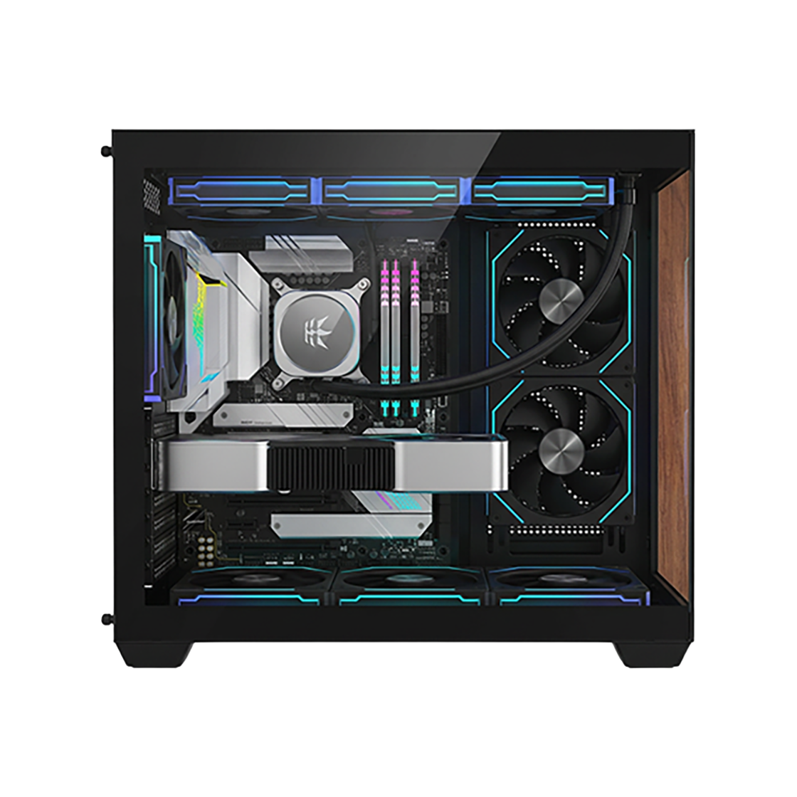 우디즘 05 JT WOODISM 05 High-End Gaming Desktop PC (9600X / B850M(WiFi) / DDR5 32G / 1TB / RTX 5060 Ti / Windows 11)