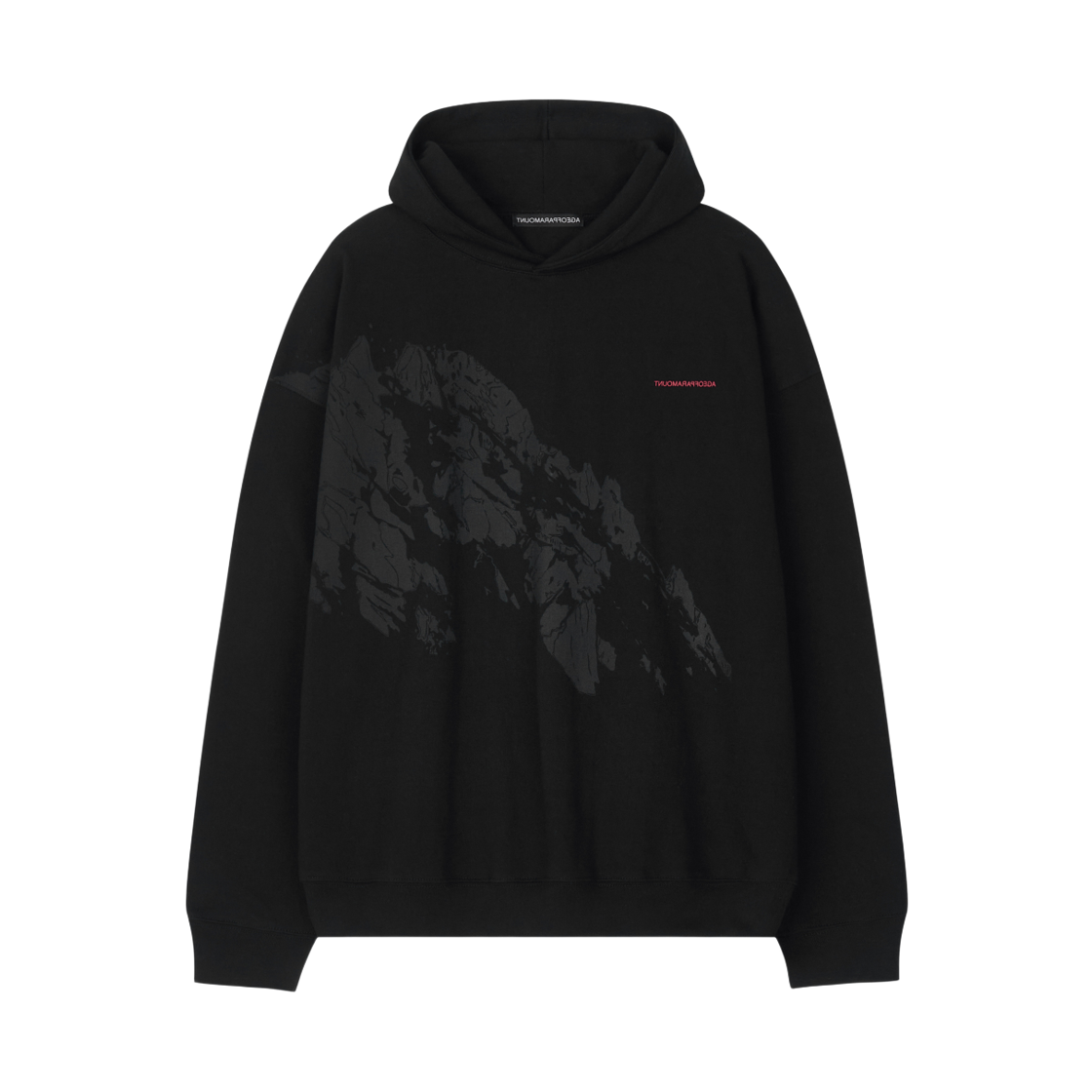 AOPSS26HD02BLK AGEOFPARAMOUNT Peak Hoodie Black