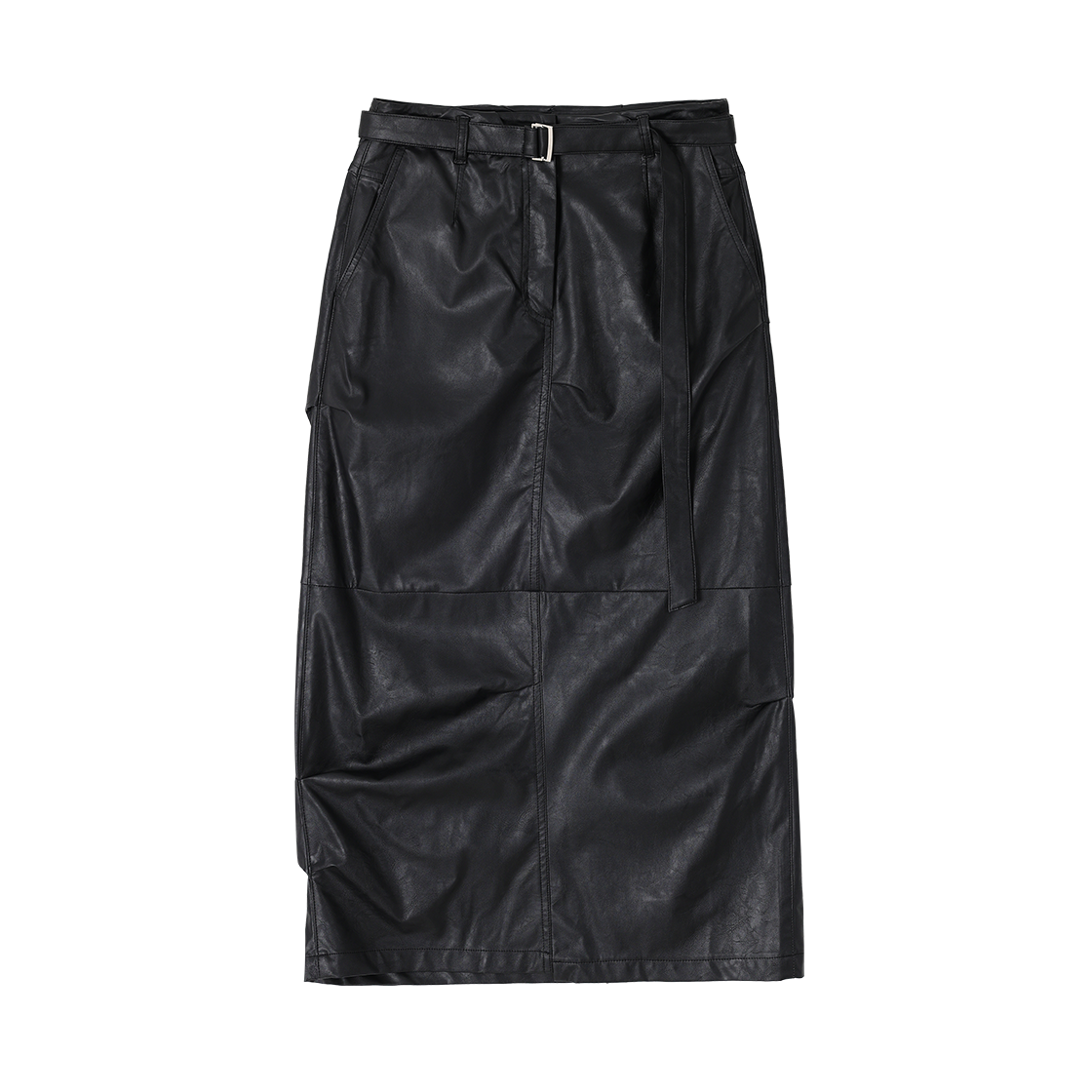WI5SK700BK (W) SONGZIO COLLECTION Torque Leather Skirt Black