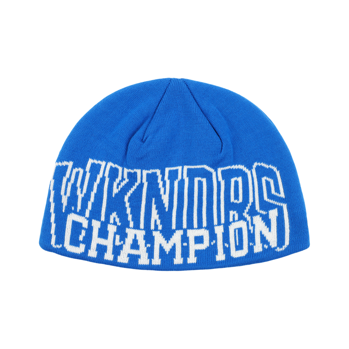 WS2604BN01BL WKNDRS x Champion Beanie Blue