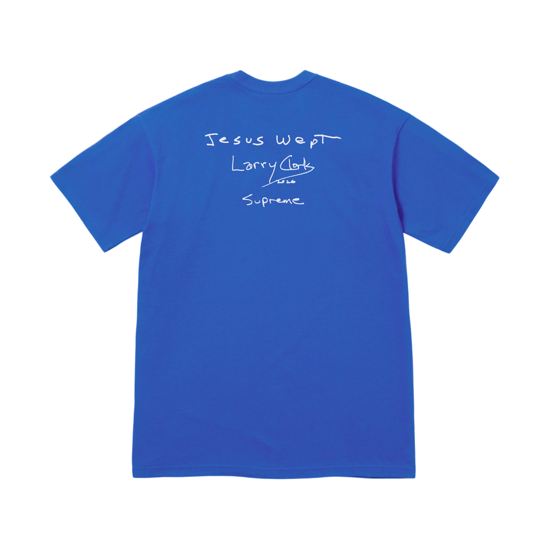 슈프림 x 래리 클락 건 티셔츠 로얄 - 26FW(Supreme x Larry Clark Gun T-Shirt Royal - 26FW) - 2