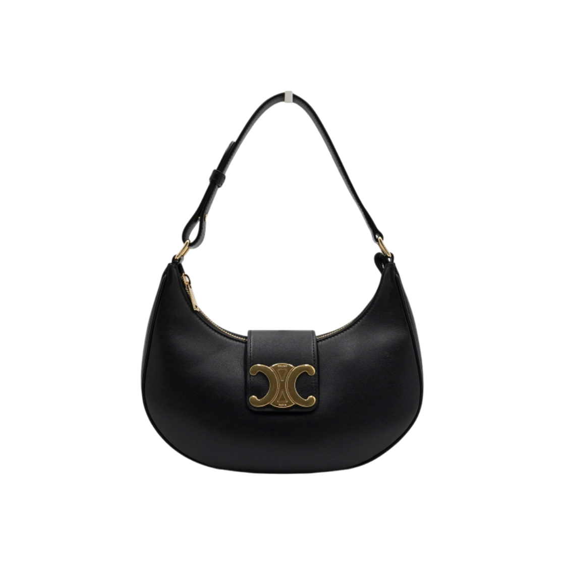 ITOGONI7J74Q Celine Medium Triomphe Shoulder Bag Black