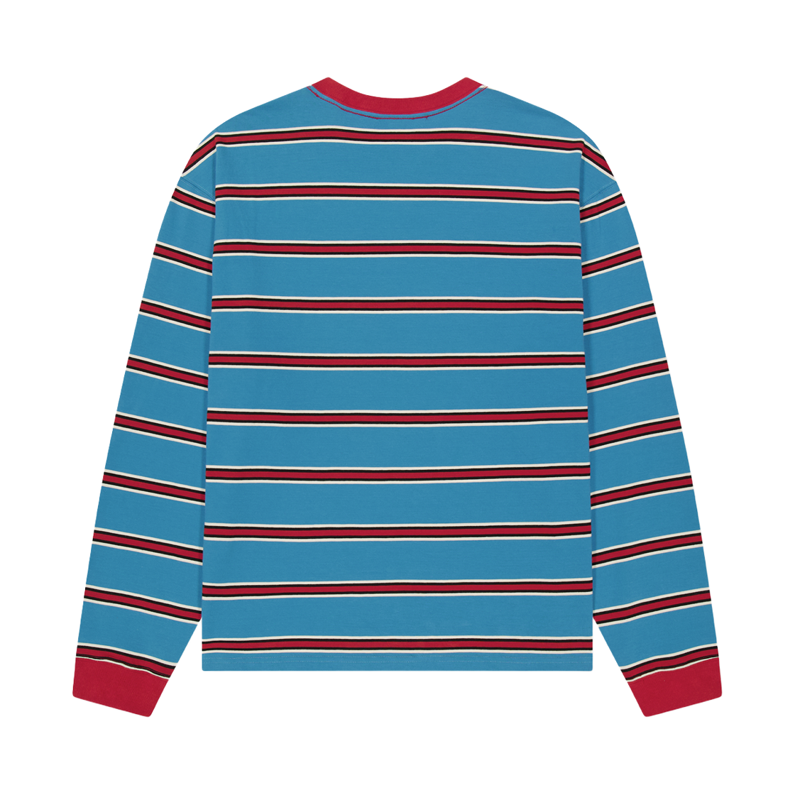 위캔더스 x 챔피온 스트라이프 롱슬리브 티셔츠 블루(WKNDRS x Champion Striped Long Sleeve T-Shirt Blue) - 2