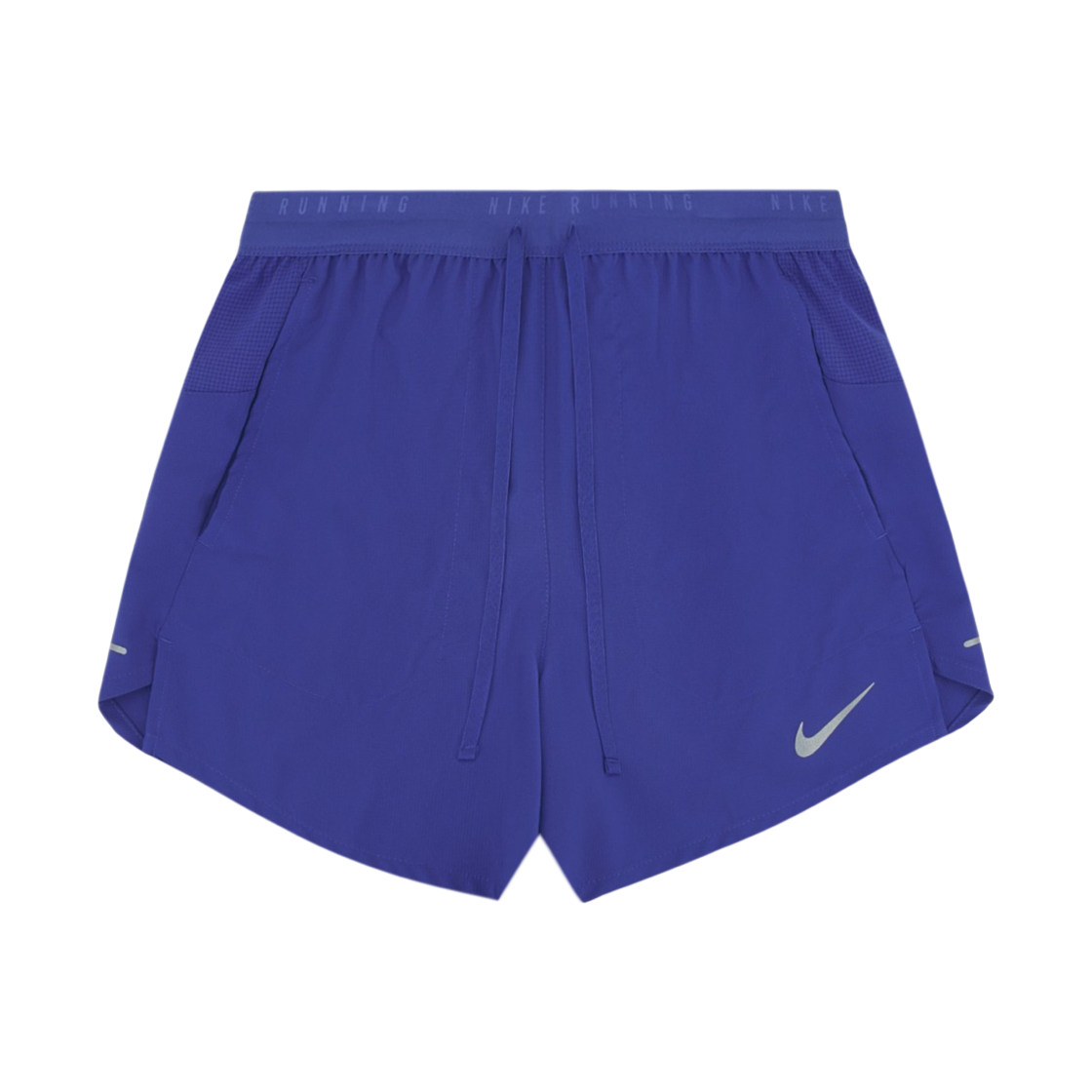 IF2039-430 Nike Stride Dri-Fit 5 Inch Brief Lined Running Shorts Lapis Reflective Silver - Asia