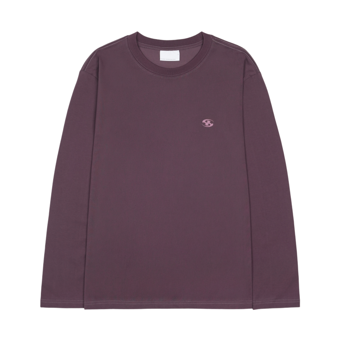 산산기어 로고 롱슬리브 와인(Sansan Gear Logo Long Sleeve Wine)