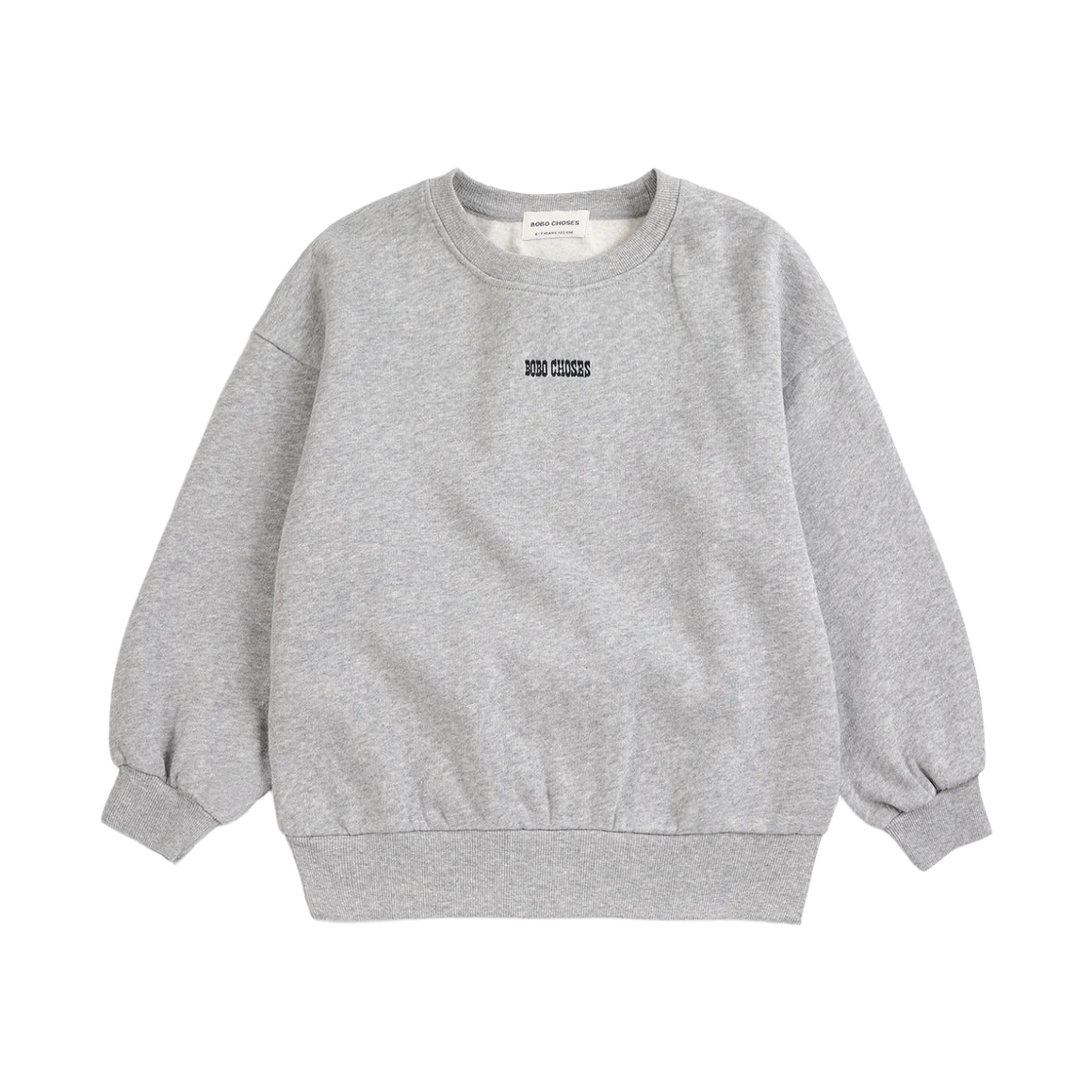 (키즈) 보보쇼즈 머쉬 몬스터 듀오 스웨트셔츠 라이트 헤더 그레이((Kids) Bobo Choses Mush Monster Duo Sweatshirt Light Heather Grey) - 2
