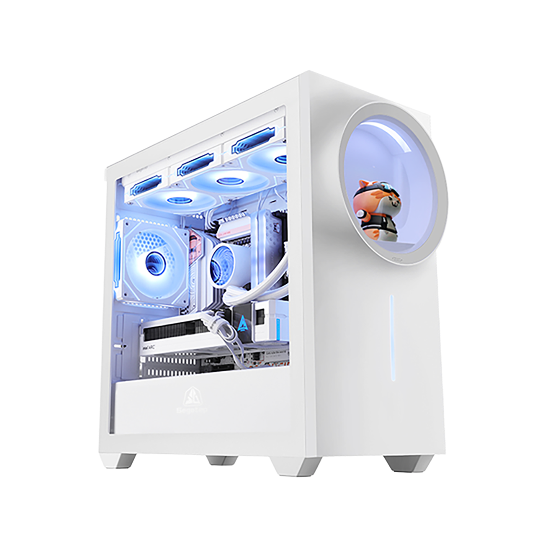 제이티 마이박스 01 게이밍 디자인 영상편집용 조립 PC (i5-14400F / B760M(WiFi) / DDR5 32G / 1TB / RTX 5060 / Windows 11)(JT MYBOX 01 Gaming & Creative Desktop PC (i5-14400F / B760M(WiFi) / DDR5 32G / 1TB / RTX 5060 / Windows 11))