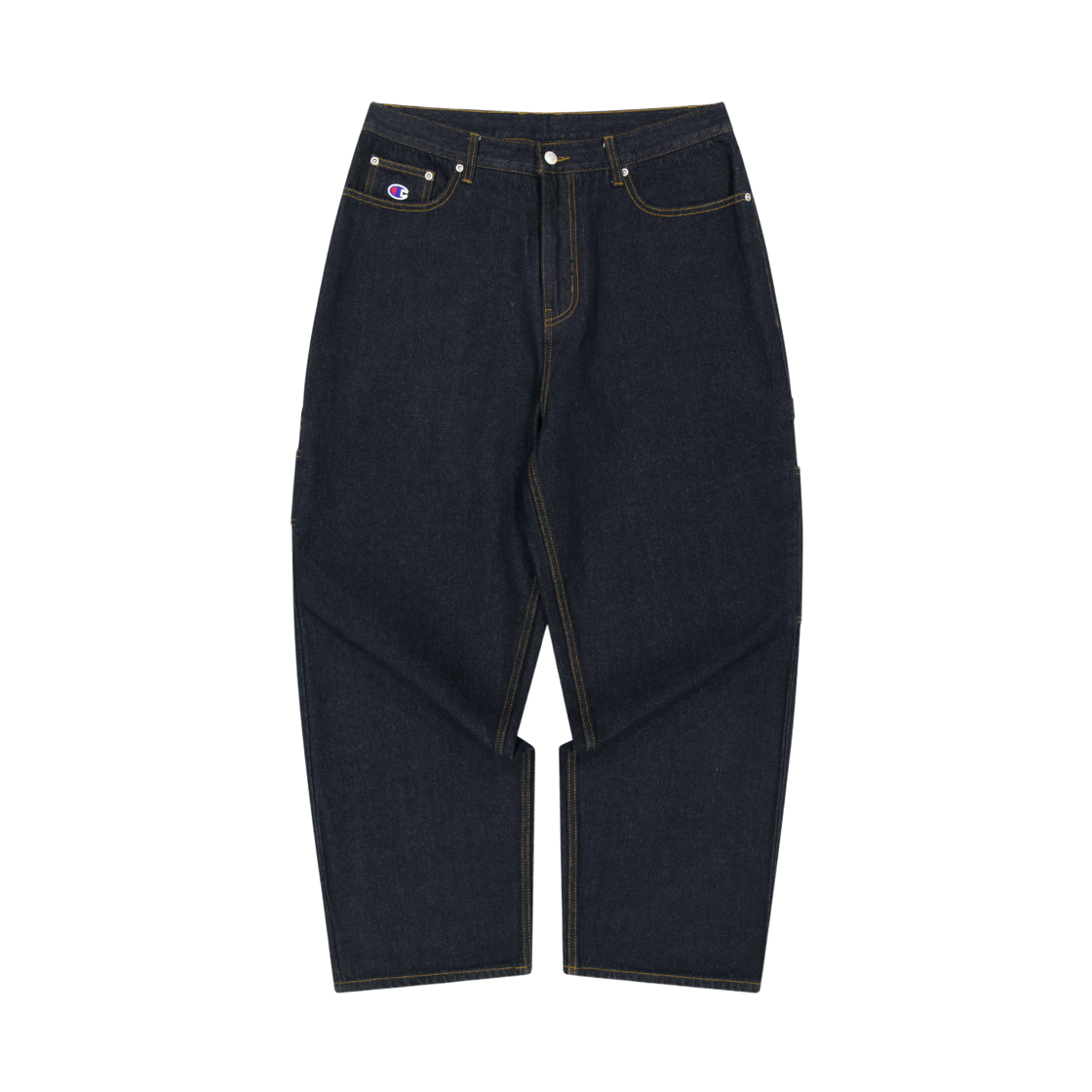 WS2604PT01DL WKNDRS x Champion Carpenter Denim Pants D.Blue