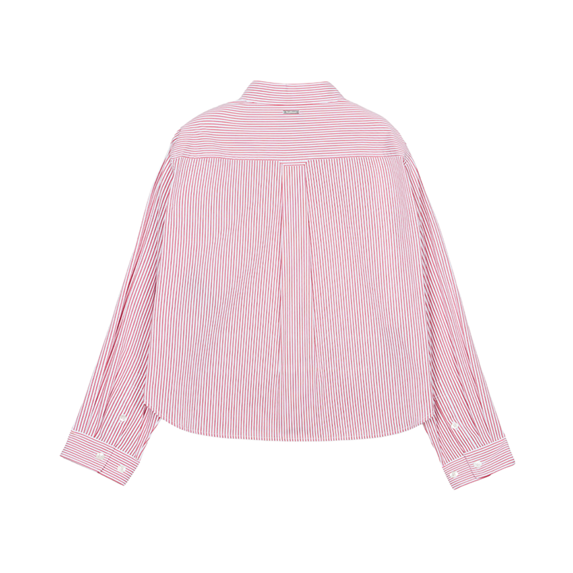 지오송지오 셈블런스 우먼 시그니처 스트라이프 셔츠 레드 ZI4SH802RE(ZIOSONGZIO SEMBLANCE WOMAN SIGNATURE STRIPE SHIRT RED) - 2