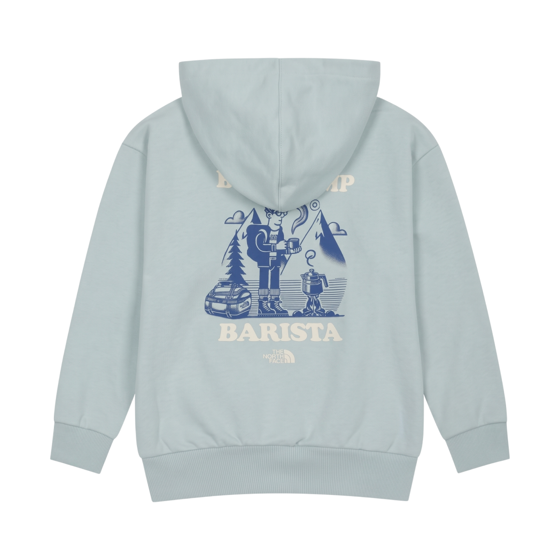 NM5PS53U (Kids) The North Face Trailmate Hoodie Blue Mist - 26FW
