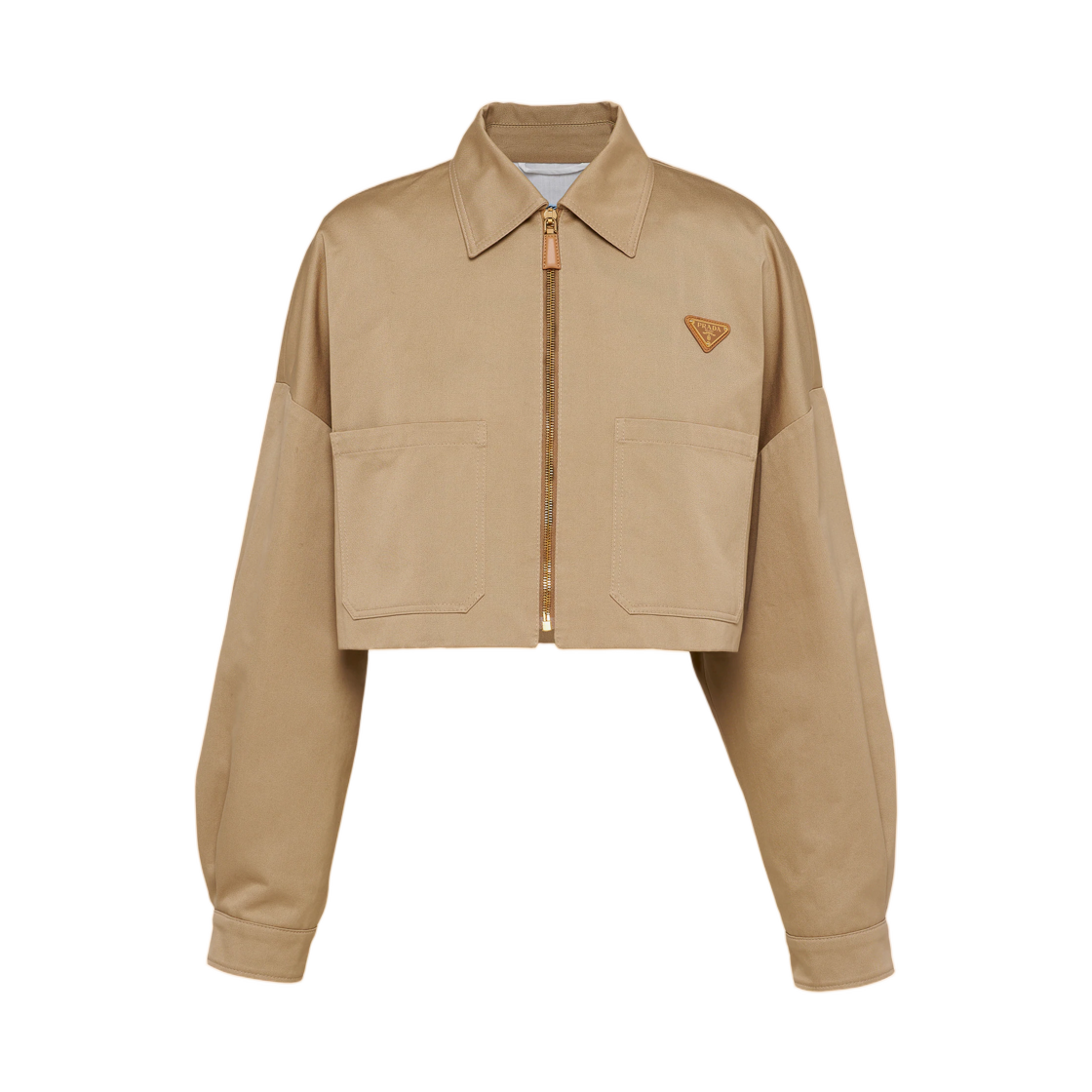 P536O-10YP-F0065 (W) Prada Chino Blouson Jacket Cord
