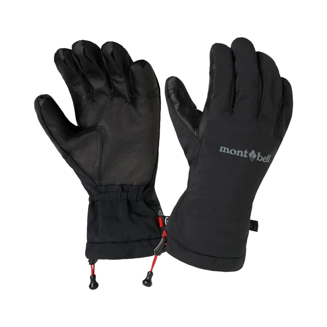 1118850 Montbell Powder Light Gloves Black