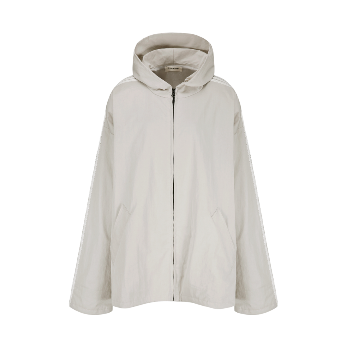 랑거 4 라인 트레이닝 후디드 자켓 아이보리(Langer 4 Line Training Hooded Jacket Ivory)