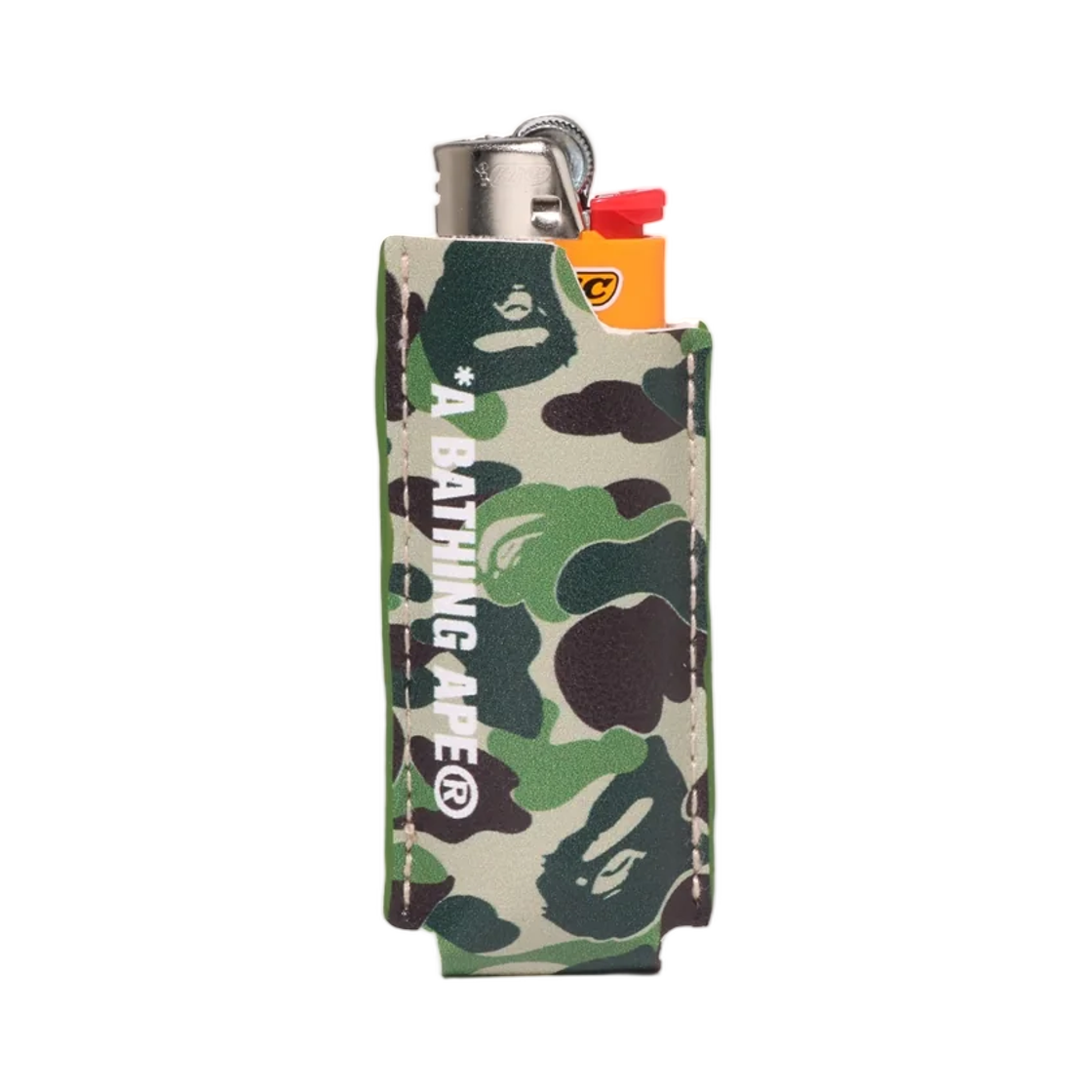 - BAPE ABC Camo Lighter Case Green