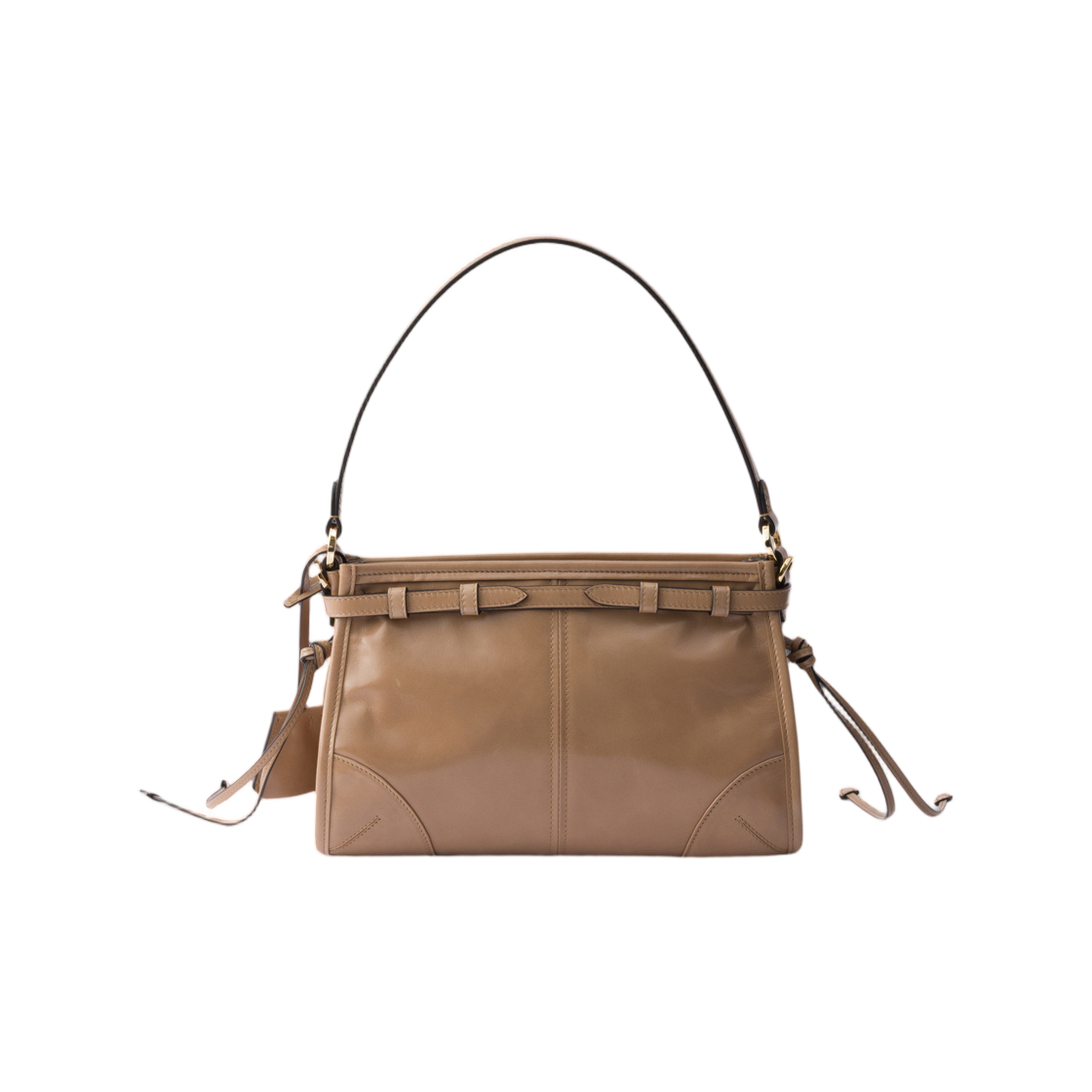 프라다 보니 스몰 레더 핸드백 카메오(Prada Bonnie Small Leather Handbag Cameo) - 2
