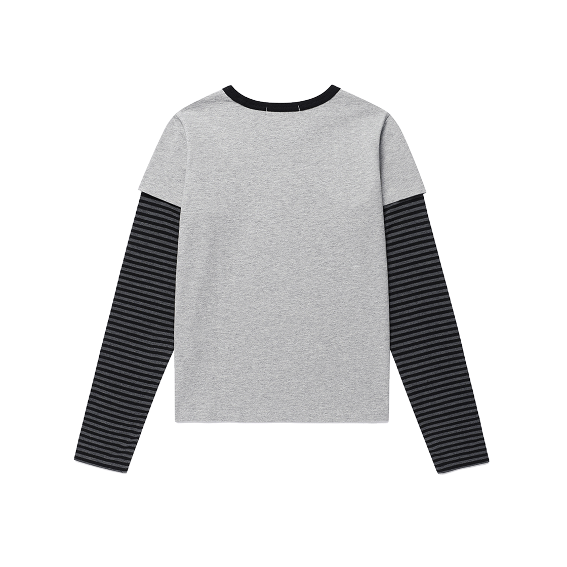 카비시 올드 글로리 링거 레이어드 LS 티셔츠 그레이(CAVISH Old Glory Ringer Layered LS Tee Grey) - 2