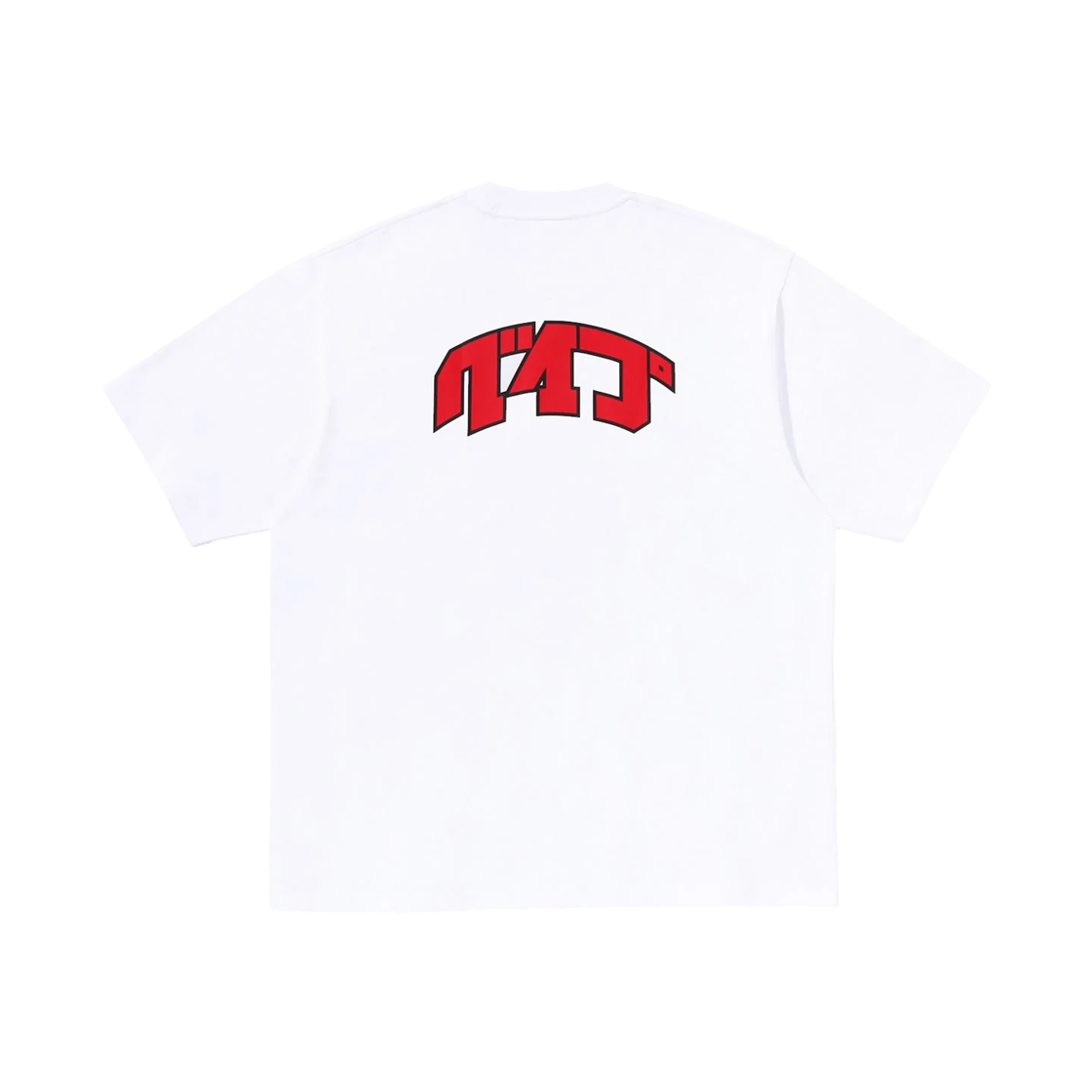베이프 어 베이싱 에이프 로고 릴렉스드 핏 티셔츠 화이트(BAPE A Bathing Ape Logo Relaxed Fit T-Shirt White) - 2