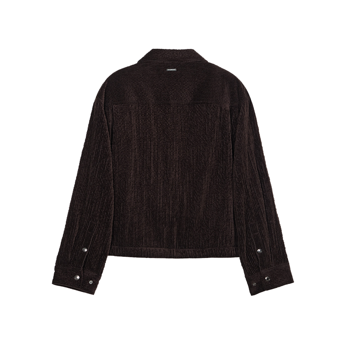지오송지오 셈블런스 우먼 코듀로이 집업 셔츠 브라운 ZI4SH809BR(ZIOSONGZIO SEMBLANCE WOMAN CORDUROY ZIP UP SHIRT BROWN) - 2