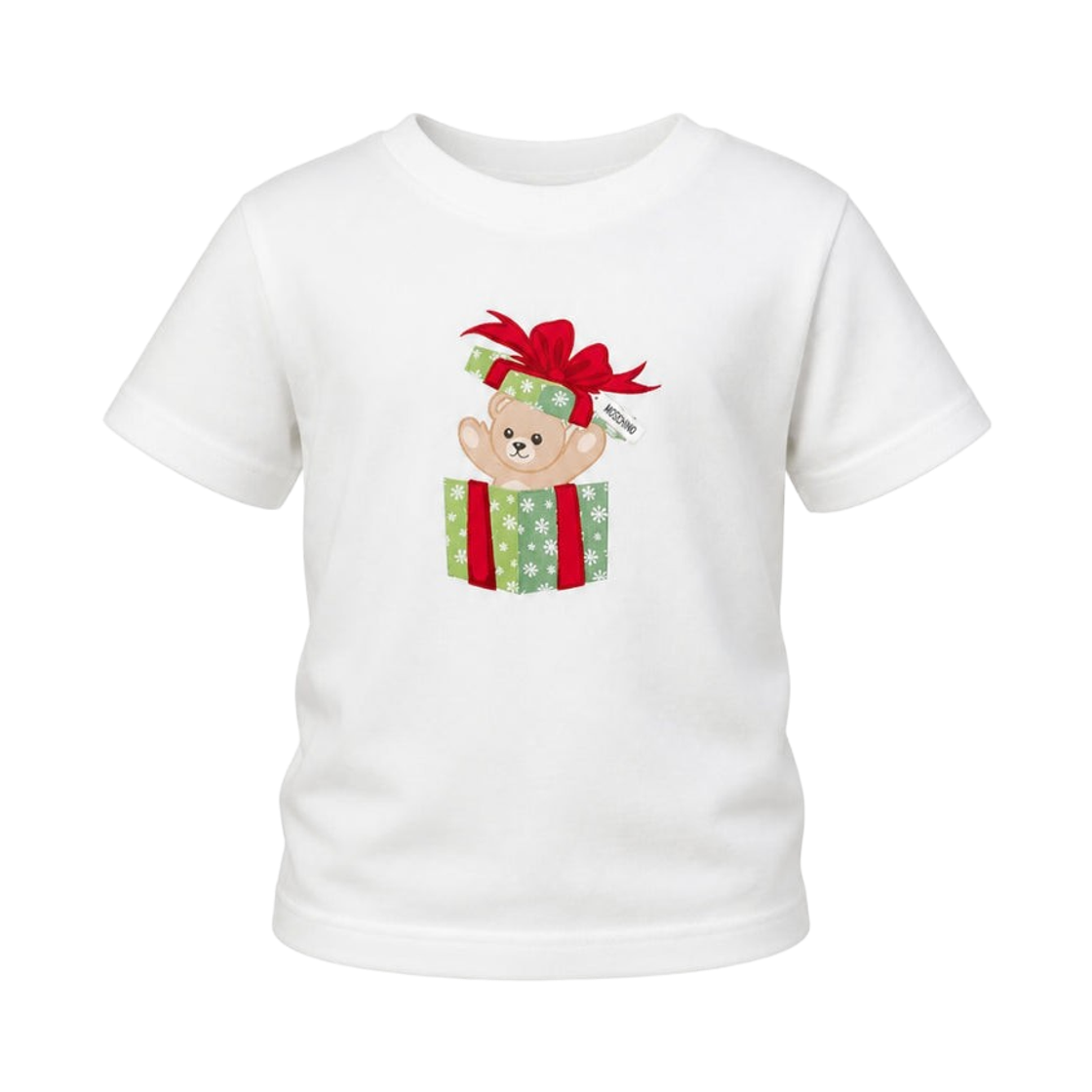 H9M058LAA1010063 (Kids) Moschino Teddy Bear T-Shirt White