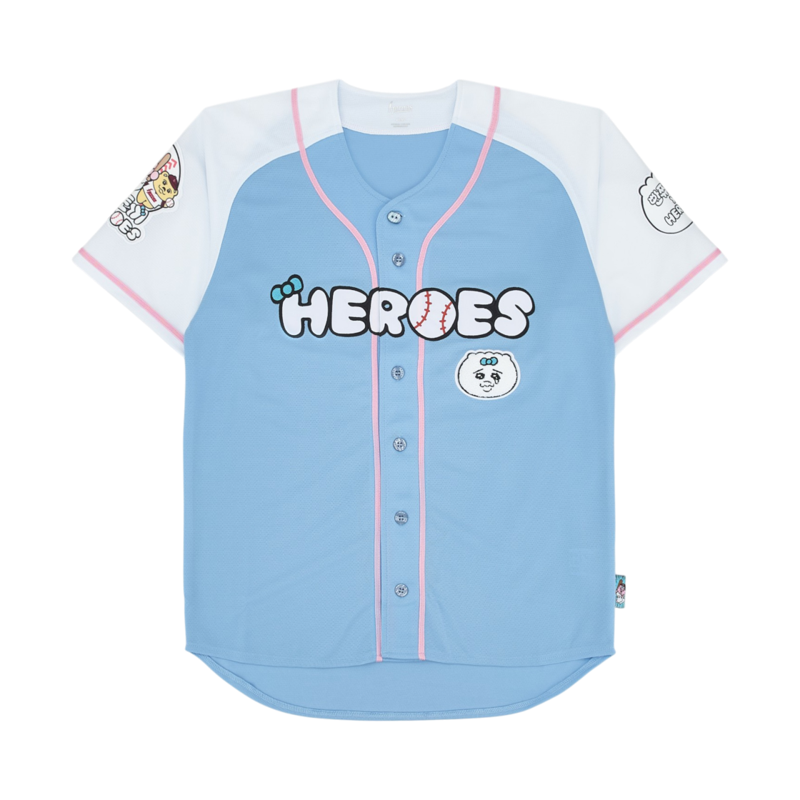 HECG1ACBCB5 Kiwoom Heroes x Opanchu Usagi Uniform Baby Blue (Non Marking Ver.)