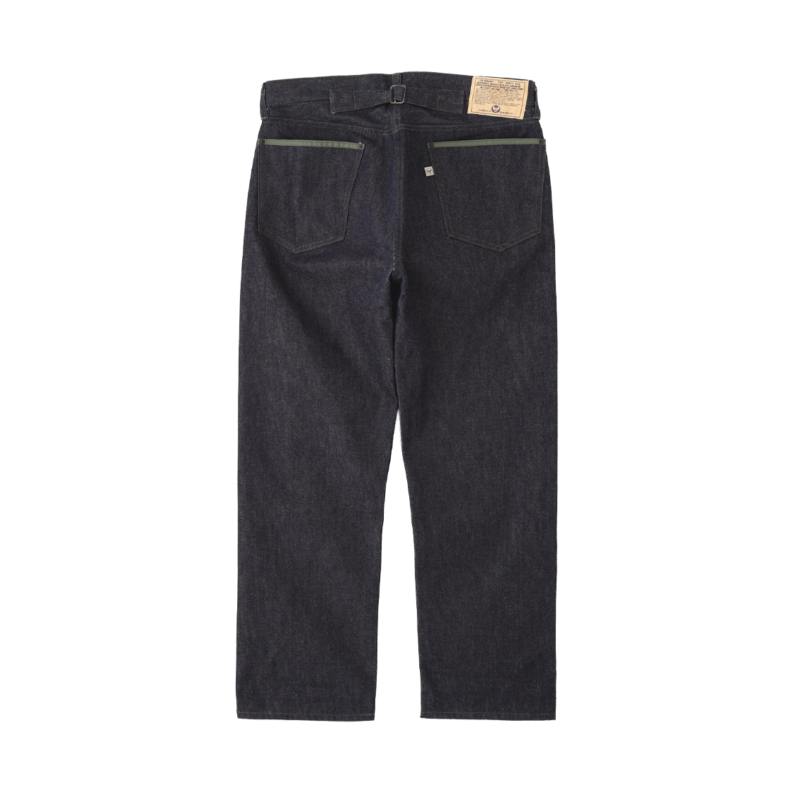 [예약배송] 아비렉스 헤리티지 타입 1 나일론 팬츠 세이지([예약배송] Avirex Heritage Denim Type-1 "Nylon" Pants Sage) - 2