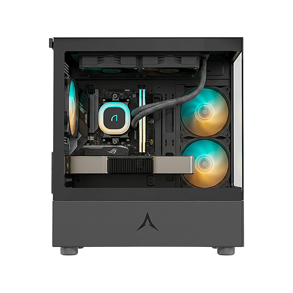 루노 17 Comzip Luno 17 Gaming Desktop PC (7500F / A620 / DDR5 32G / 1TB / RTX 5060 / Windows 11)