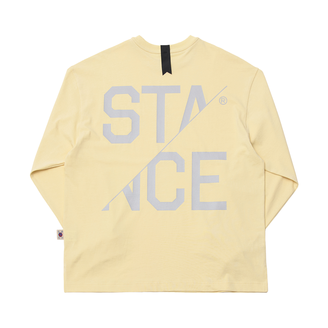 스텐스 서울 시즌 로고 롱 슬리브 (페일 옐로우)(STANCE SEOUL SEASON LOGO LONG SLEEVE (PALE YELLOW))