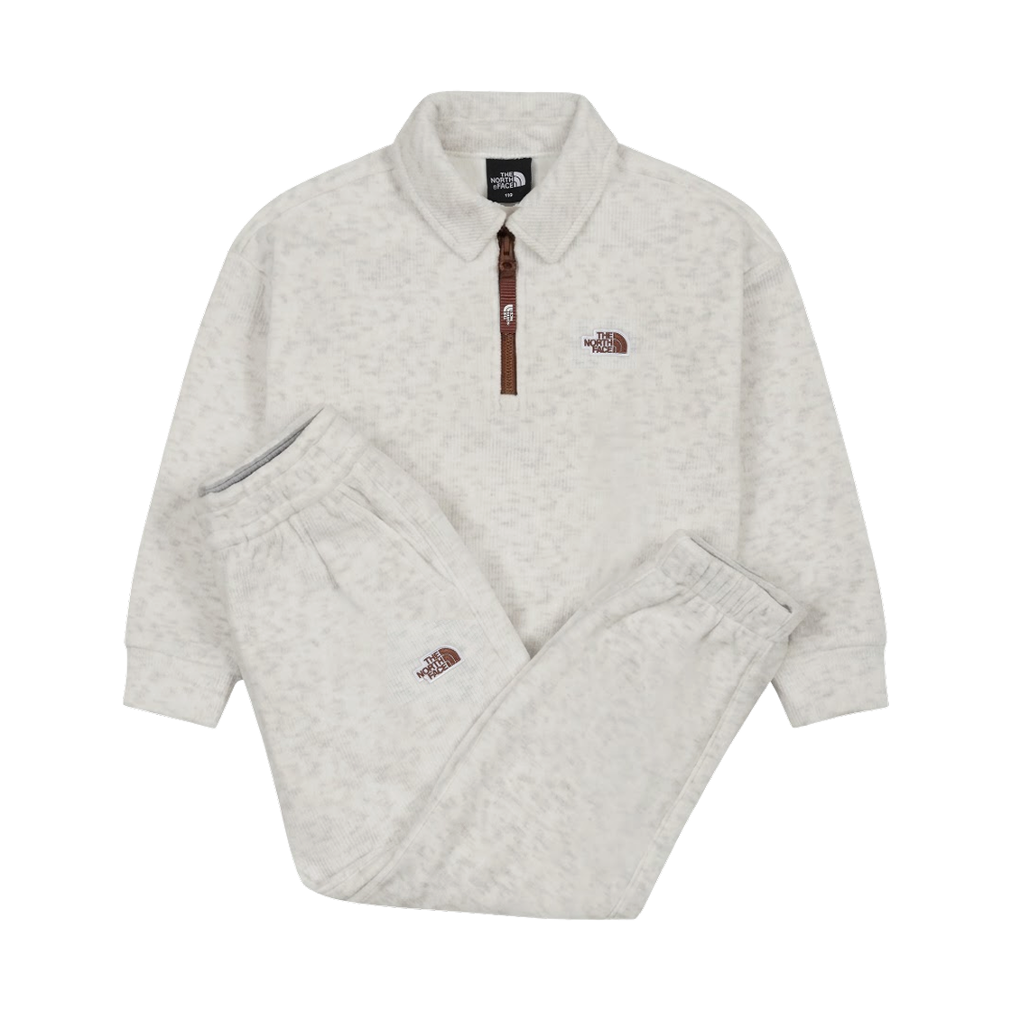 NM5MS57T (Kids) The North Face Bumpy Set Up Heather Gray - 26FW