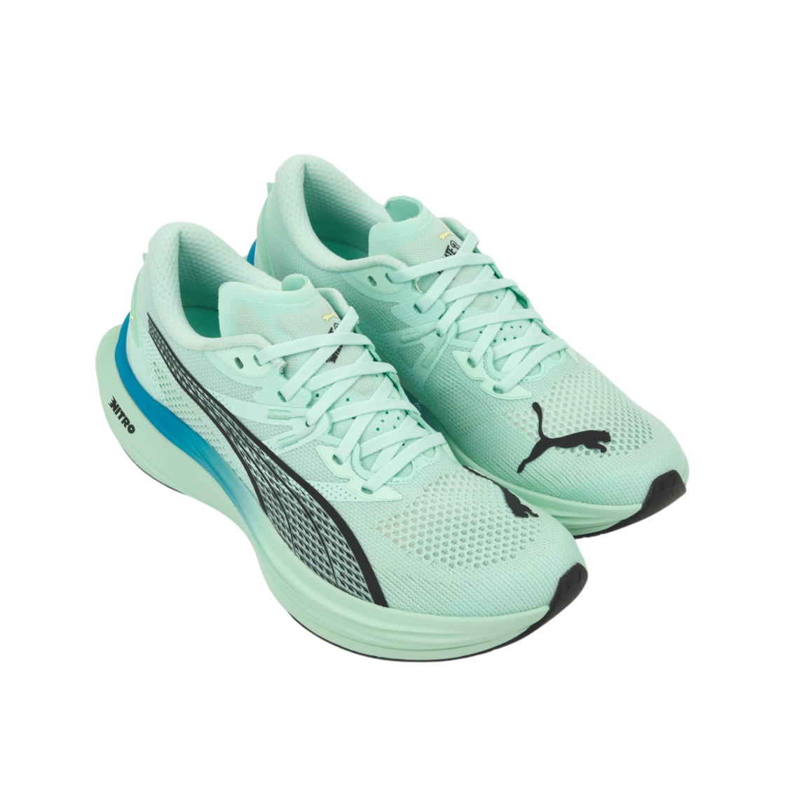 푸마 디비에이트 나이트로 3 민트 멜트 스피드 블루(Puma Deviate Nitro 3 Mint Melt Speed Blue) - 4