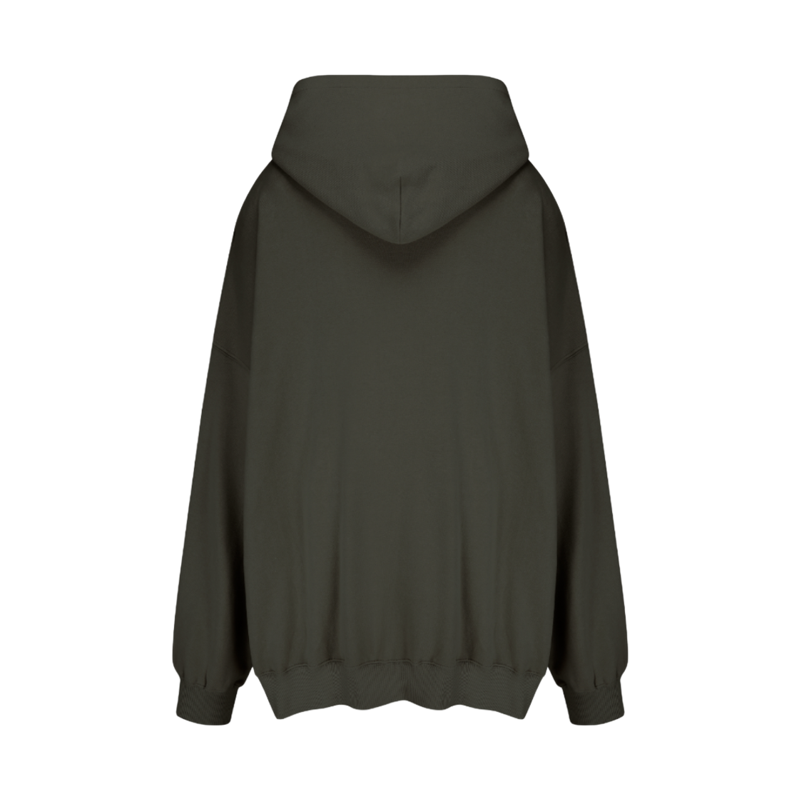 랑거 올 사이즈 레터링 집업 후디 차콜(Langer All Size Lettering Zip Up Hoodie Charcoal) - 2