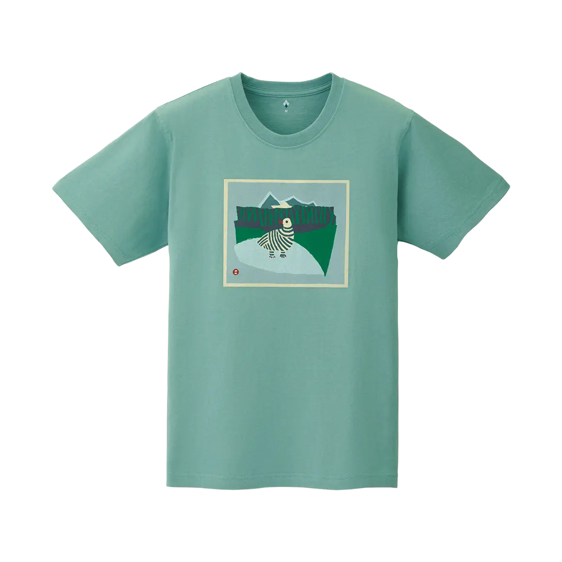 2304568 Montbell Pear Skin Cotton Raichou T-Shirt Jade